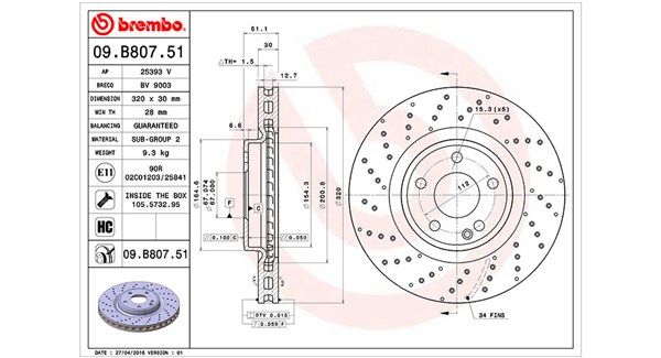 MAGNETI MARELLI Тормозной диск 360406114801